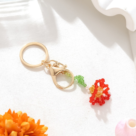 Porte-clés fleur 1 pièce 2