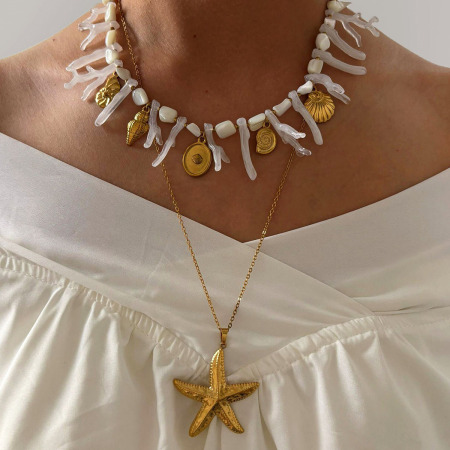 Collier Oceanic Statement 1 pièce