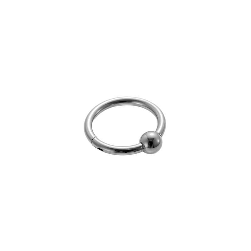Boucle D'Oreille Piercing En Acier Inoxydable Étanche Couleur Or Avec Zircon (1 Pièce) 
