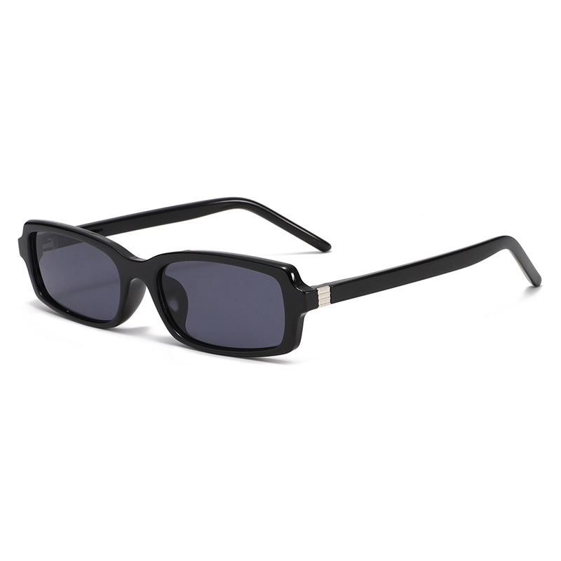 1 Paire De Lunettes De Soleil Pour Femme, Série Simple, Décontractées, Couleur Unie, Pc 