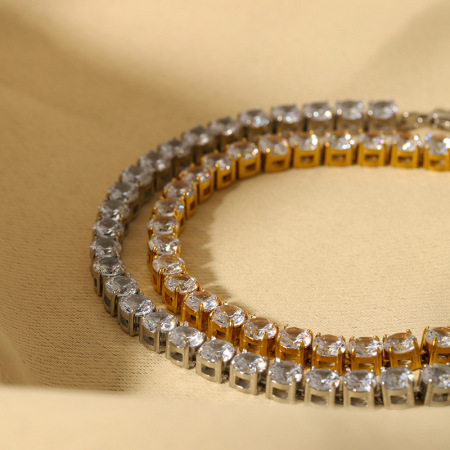 Bracelet chaîne étanche en acier inoxydable de luxe (1 pièce) 2