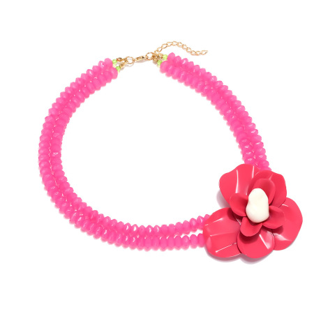 Collier de perles à fleurs douces 1 pièce 2