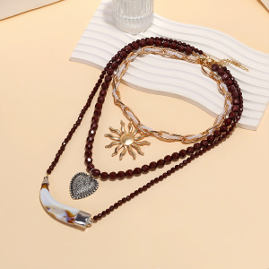 1 Ensemble De Collier De Perles Tendance h5 Image4