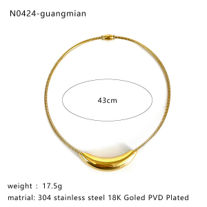 Collier Pendentif Soleil En Acier Inoxydable Étanche Couleur Or h5 Image2