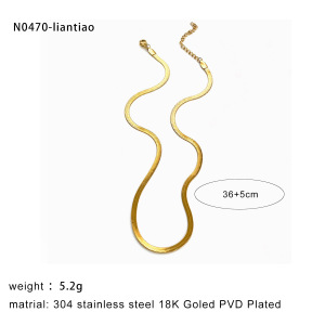 Collier Pendentif En Acier Inoxydable Doré, 1 Pièce, En Forme De Poisson h5