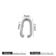 Ouverture couleur acier 1,9*9*21 Image10