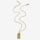 Collier avec étiquette couronne Image3