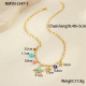 Collier étoile de mer bleue Image2