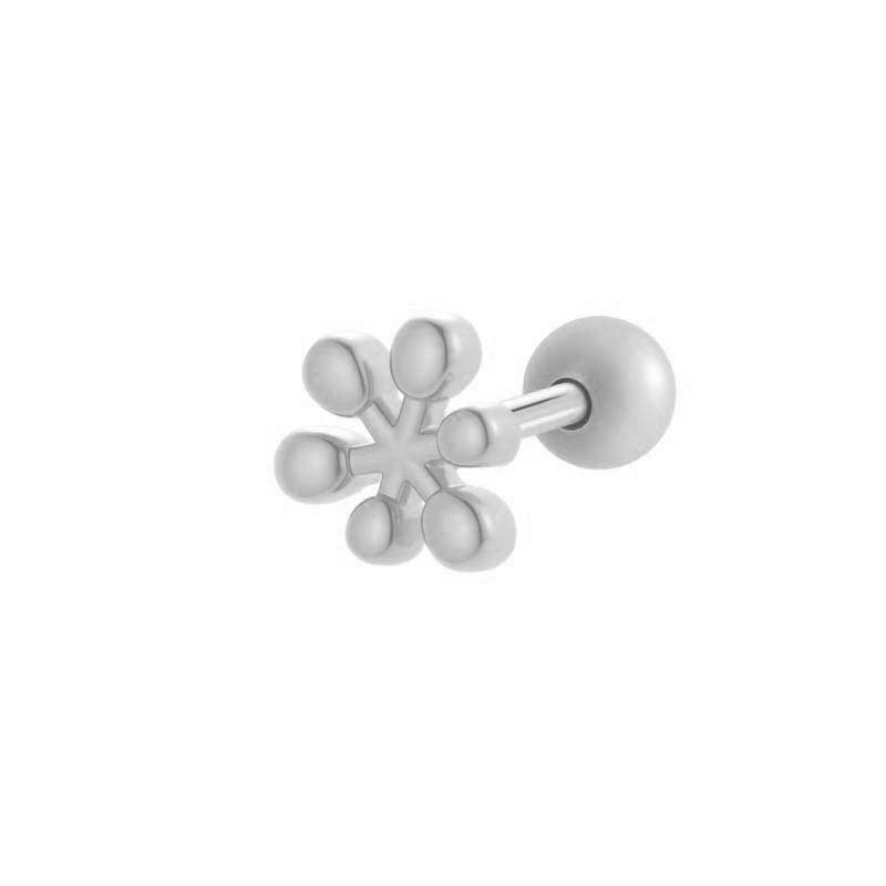 Boucles D'Oreilles Piercing En Forme De Chat, Couleur Cuivre Or Et Zircon, Pour Femme, 1 Pièce
