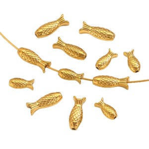 Pendentif Femme Étanche En Acier Inoxydable, Motif Poisson, À Faire Soi-Même (1 Pièce) h5 Image4
