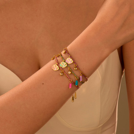 Bracelets à breloques pour femmes, simples, en acier inoxydable, étanches, avec motifs d'animaux de vacances