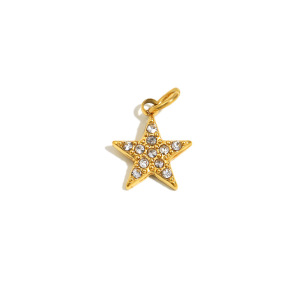 1 Paire De Pendentifs Pour Femmes, Collection Simple, Motif Animaux Mignons, En Acier Inoxydable Étanche h5 Image4