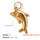 Pendentif double face creux en or Image3
