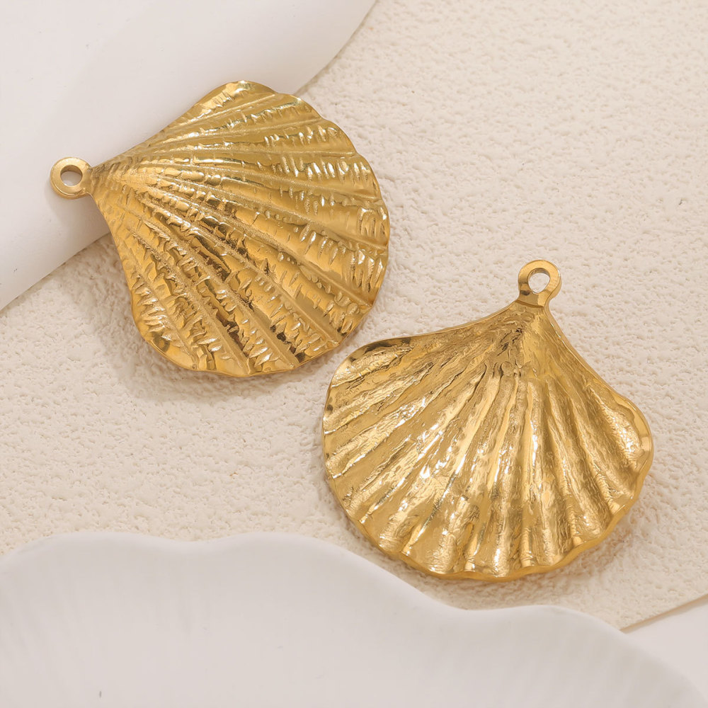Pendentif Femme Étanche En Acier Inoxydable, Motif Étoile De Mer, À Faire Soi-Même (1 Pièce) Image4