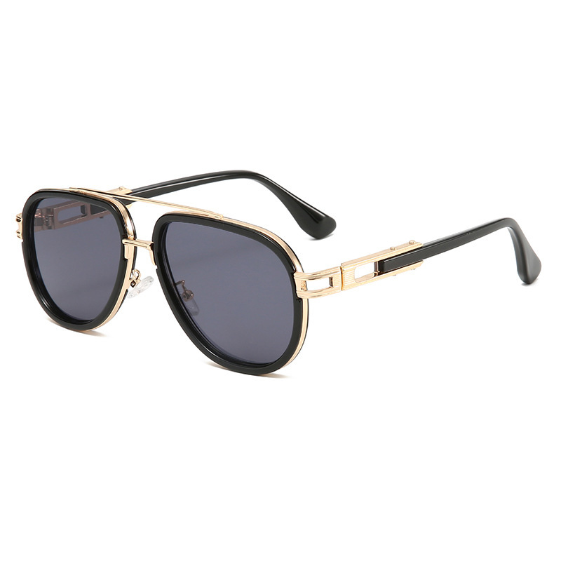 Lunettes De Soleil Pour Femmes De La Série Simple, Couleur Unie Et Décontractée Image4