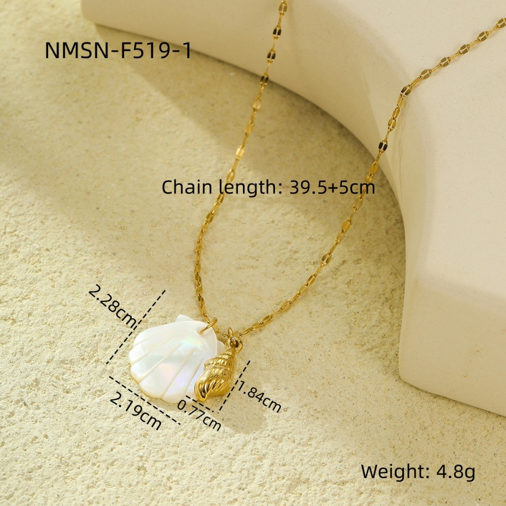 Colliers Pendentifs Pour Femmes En Acier Inoxydable Étanche Couleur Or, Motif Tortue De Vacances 