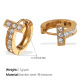 Boucles d'oreilles en or et diamants blancs Image2