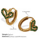 Petites boucles d'oreilles diamant Image14