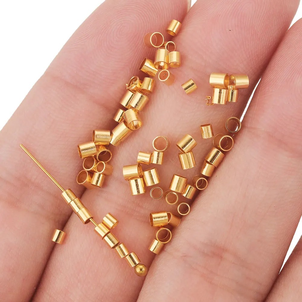1 Pièce De Breloques Pour Bijoux Diy En Acier Inoxydable Étanche De Couleur Unie Image4