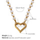 Collier en or avec perles d'eau douce Image11