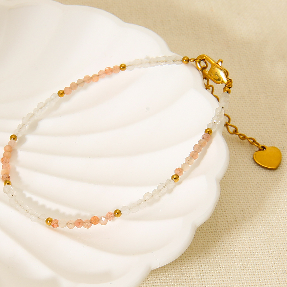 Bracelets De Perles Pour Femmes En Pierres Naturelles De La Série Classic Image4