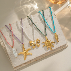 Collier De Perles Océaniques 1 Pièce h5 Image4
