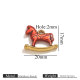 Pendentif Goutte d'huile Pony - Rouge Image3