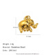 Pendentif éléphant - Or Image5