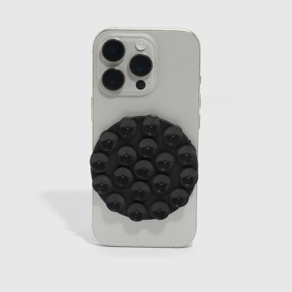 1 Ventouse Double Face Autocollante Antidérapante En Silicone Pour Téléphone Image5