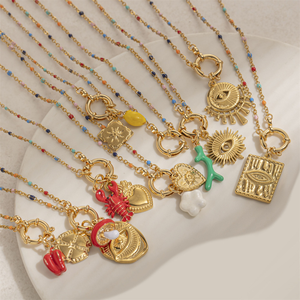 Collier Pendentif Œil Du Diable À Faire Soi-Même, 1 Pièce h5Image2