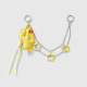 1 pendentif cactus jaune Image2