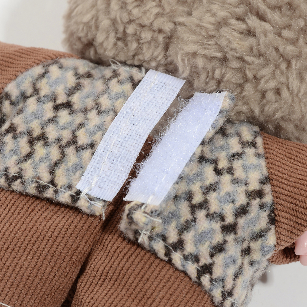 1 Ensemble De Vêtements De Poupée À Carreaux Mignons Image7