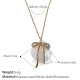 Collier coquillage blanc Image2