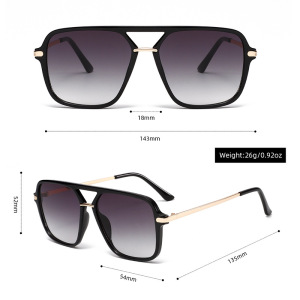 1 Paire De Lunettes De Soleil Tendance Et Décontractées À Imprimé Léopard Pour Femme h5 Image5