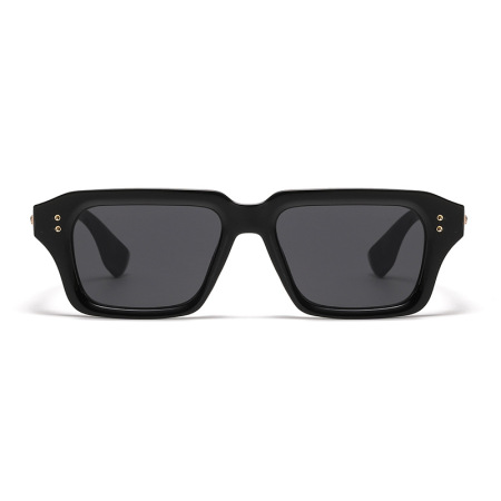 1 paire de lunettes de soleil classiques de couleur unie pour femme, série Simple 2