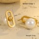 Boucles d'oreilles en perles derrière Image7