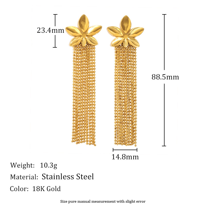 1 Paire De Boucles D'Oreilles Pendantes À Pompons Pour Femme Image4