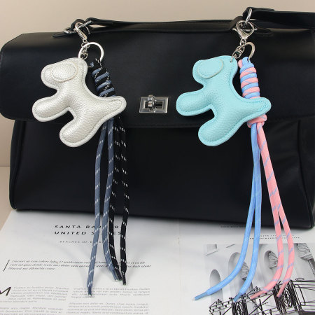 Pendentif polyvalent en PU à la mode et mignon sur le thème des animaux