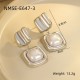 Boucles d'oreilles carrées en acier Image6