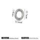 Couleur acier 1,9*9,3*12,7 Image16