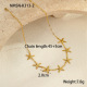 Collier grande étoile de mer Image8