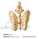Pendentif simple en or Image5