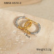 Boucles d'oreilles Colorblock moyennes Image5