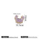 Petit pendentif doré double face dégoulinant d'huile - crabe violet Image28
