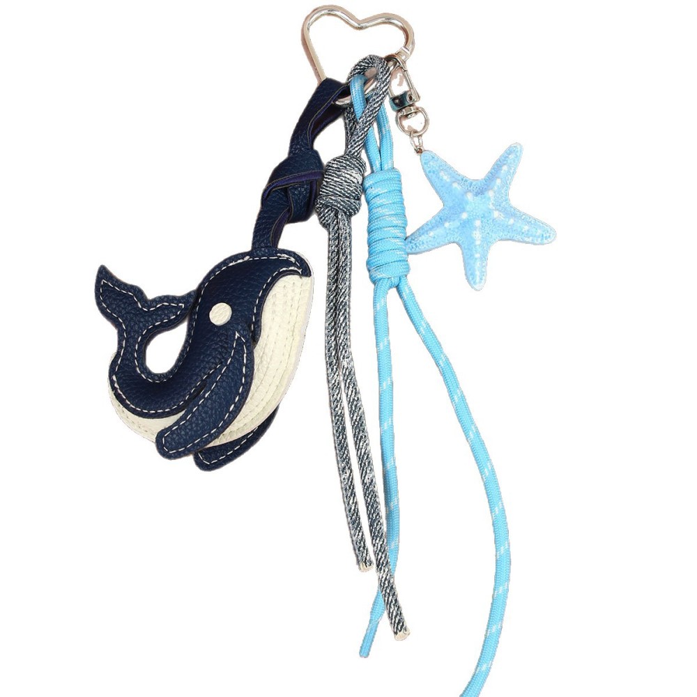 Pendentif De Sac En Pu, Léger, Luxueux Et Mignon, Petite Baleine Image3