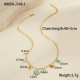 Collier Marguerite Bleue Image4
