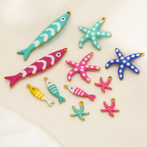 Pendentif Diy Étanche En Acier Inoxydable En Forme De Poisson (1 Pièce) h5 Image3