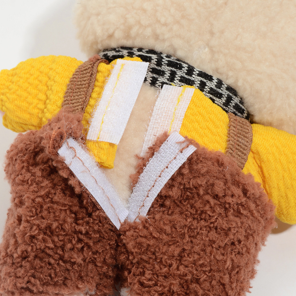 1 Ensemble De Vêtements De Poupée À Carreaux Mignons Image6