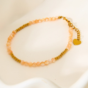 Bracelets De Perles Pour Femmes En Pierres Naturelles De La Série Classic h5 Image3
