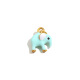 Pendentif éléphant dégoulinant d'huile - or - 2 Image20